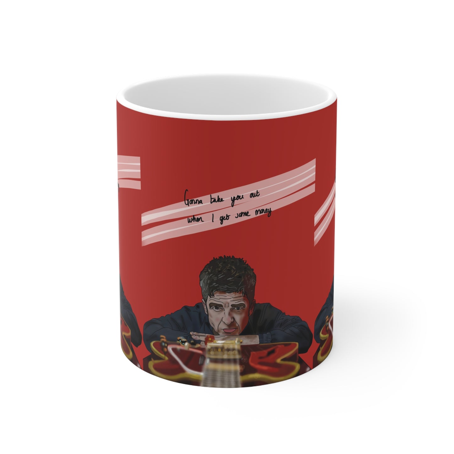 Noel Gallagher Dead in the Water Ceramic Mug