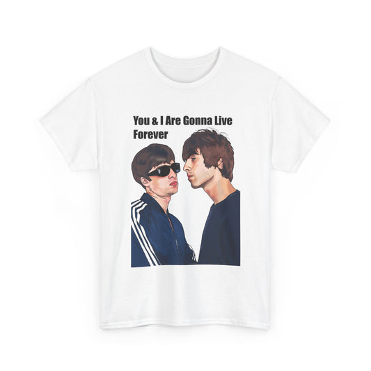 Oasis | You & I Are Gonna Live Forever T-Shirt | More Jam