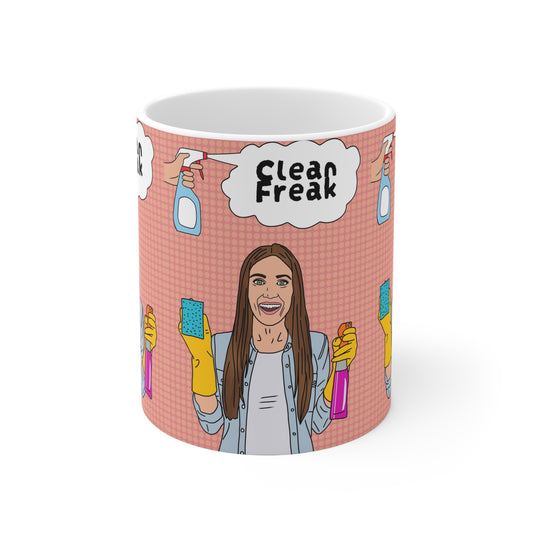 Clean Freak | Funny Mug | More Jam