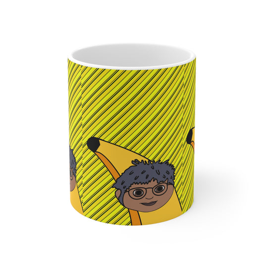 Banana Costume Tom Mug — Cute Coffee Cup (11oz & 15oz)