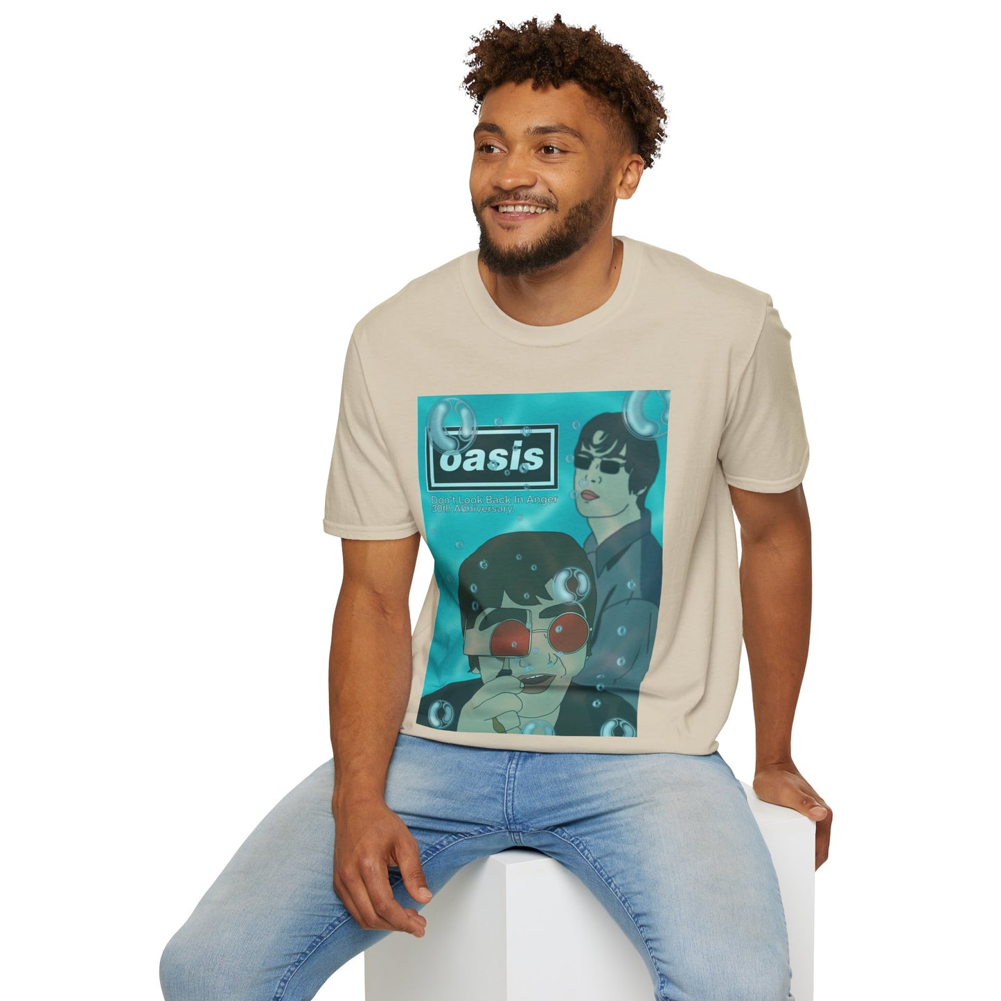 Oasis Don’t Look Back In Anger 30th Anniversary T Shirt | More Jam