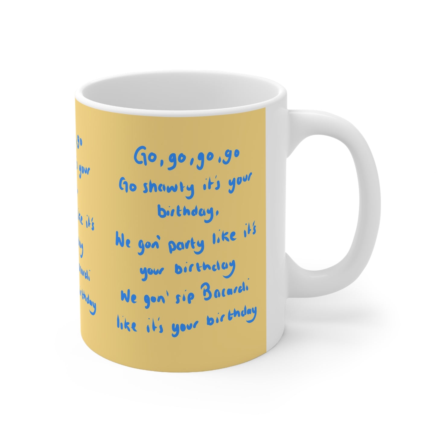 50 Cent Go Shorty | Funny Birthday Mug | More Jam