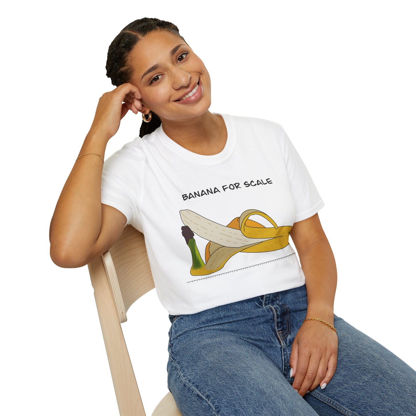 Banana for Scale T-Shirt – Funny Dull Men’s Club