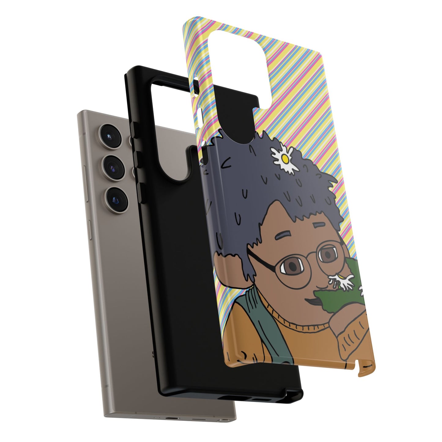 Cute Flowers Tom Phone Case —