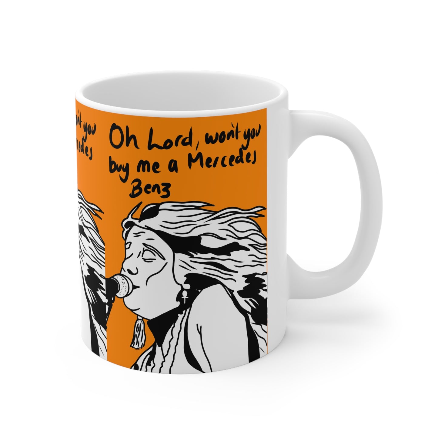 Janis Joplin | Mercedes Benz Mug | More Jam