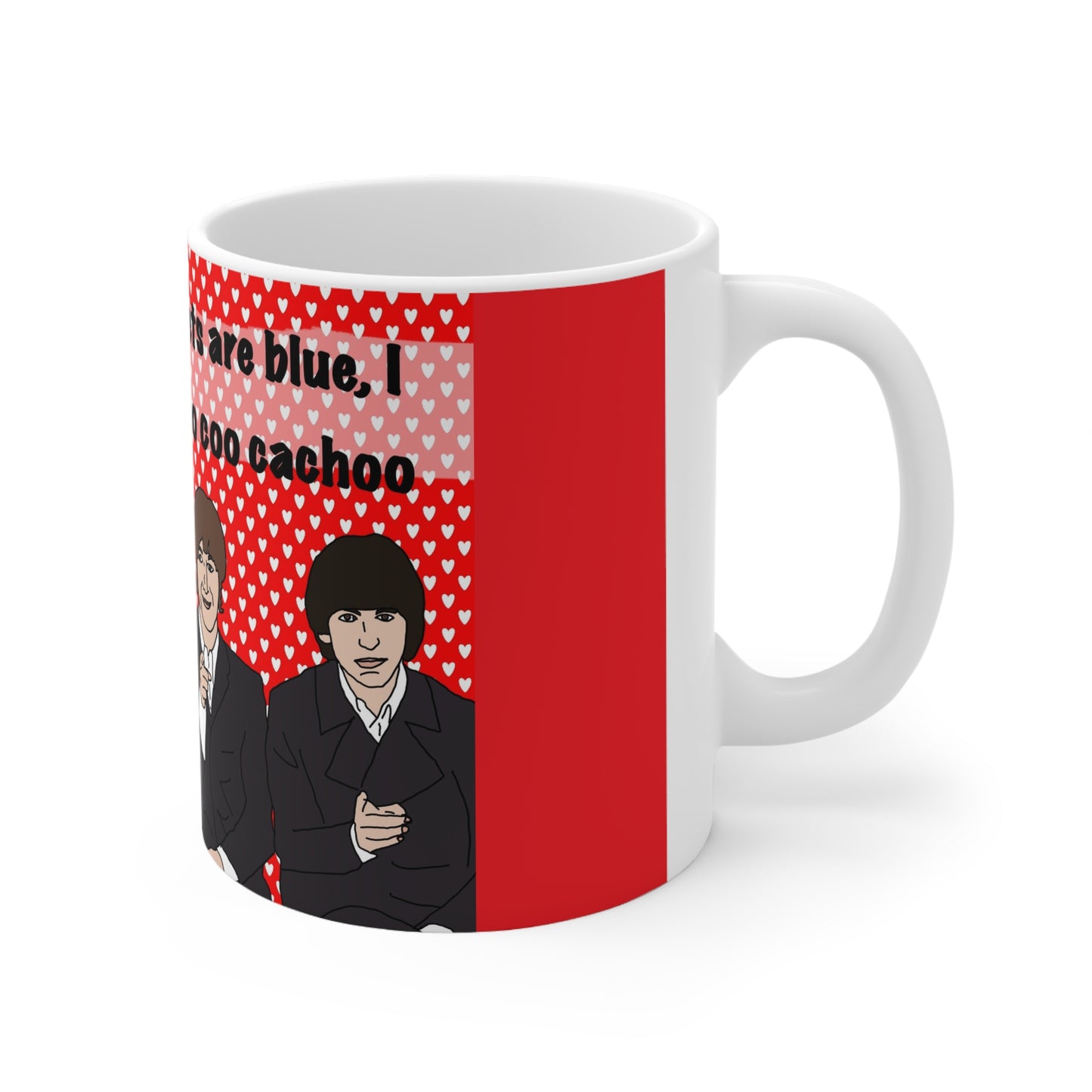 Beatles "I Am the Walrus" Valentine Mug