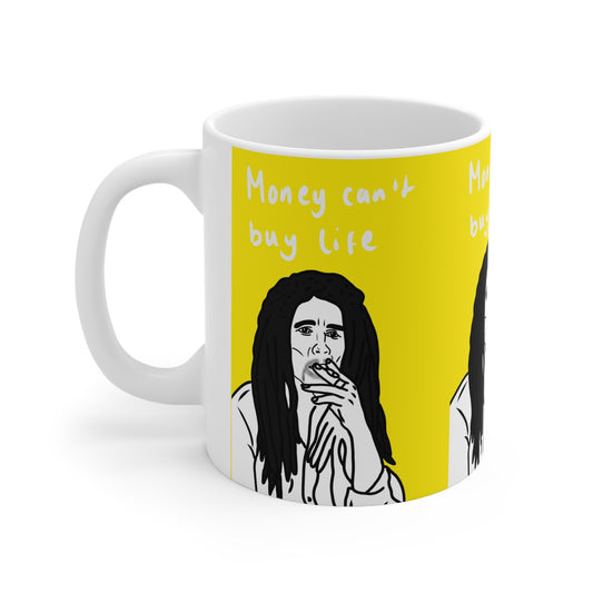 Bob Marley | Money Can't Buy Life Mug | More Jam