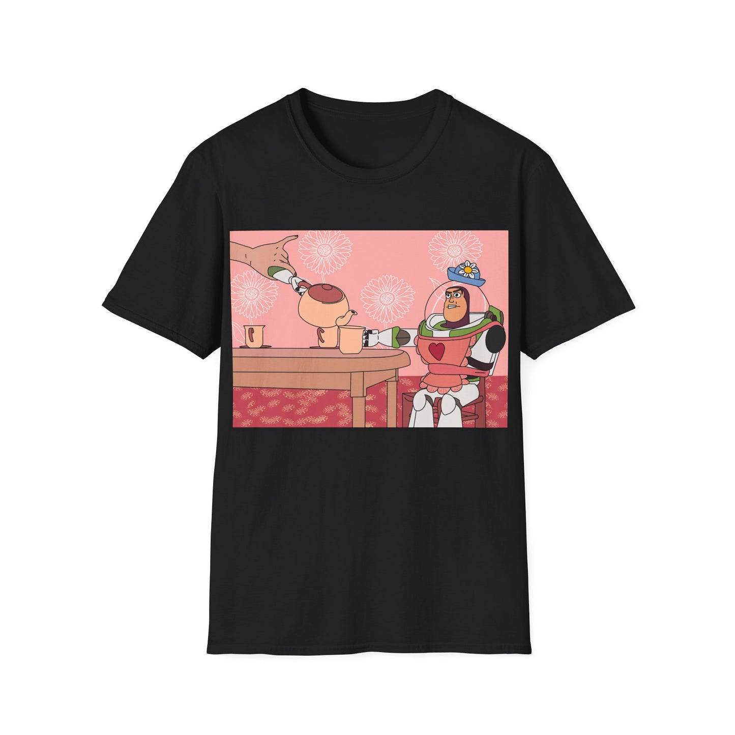 Buzz Lightyear  T-Shirt — Funny Retro Toy Story Parody Tee