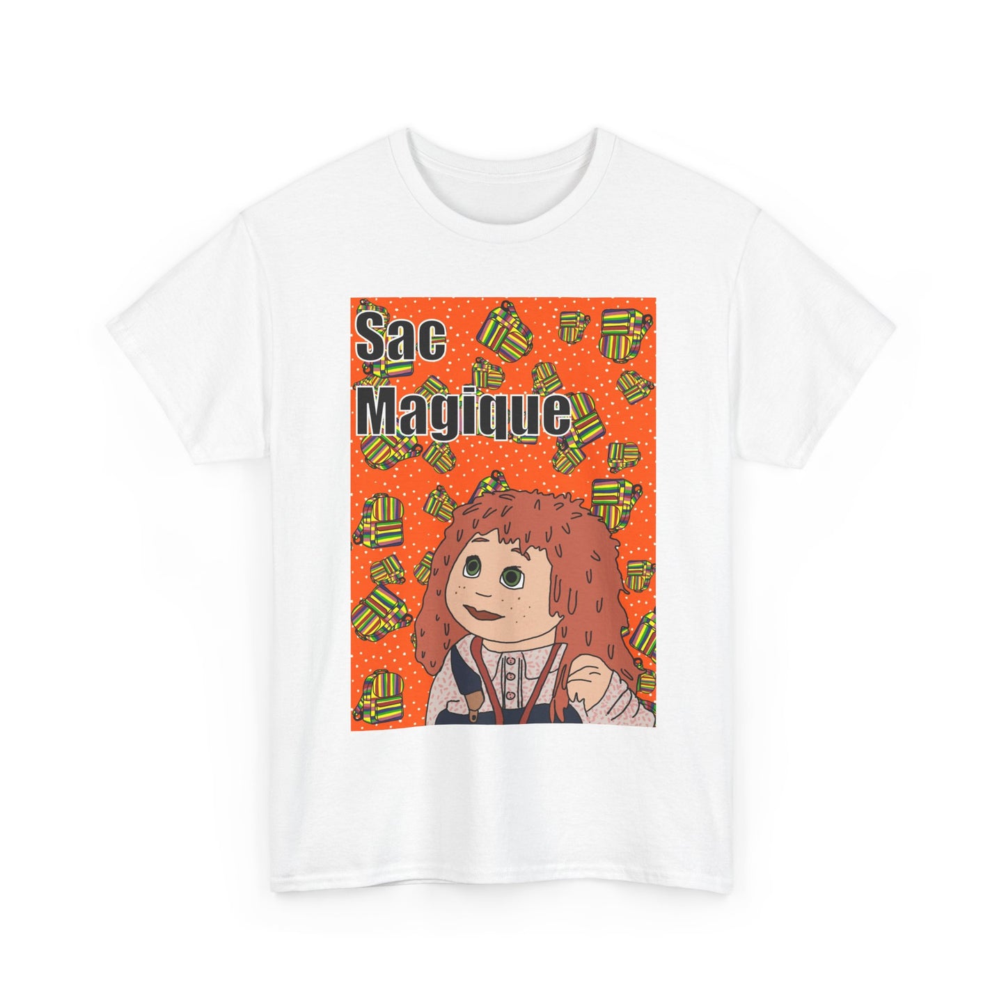 Tilly 'Sac Magique' Graphic Tee — Cute Retro Illustration Shirt