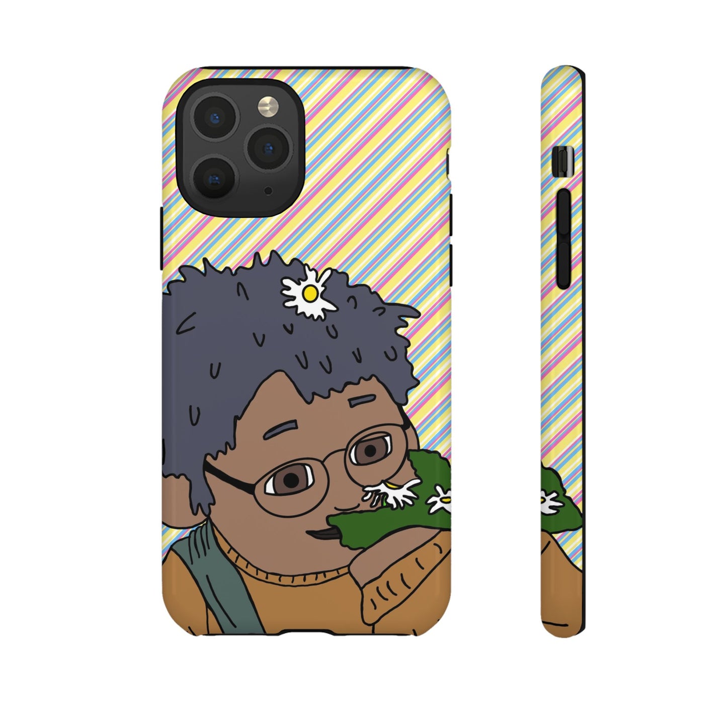 Cute Flowers Tom Phone Case —