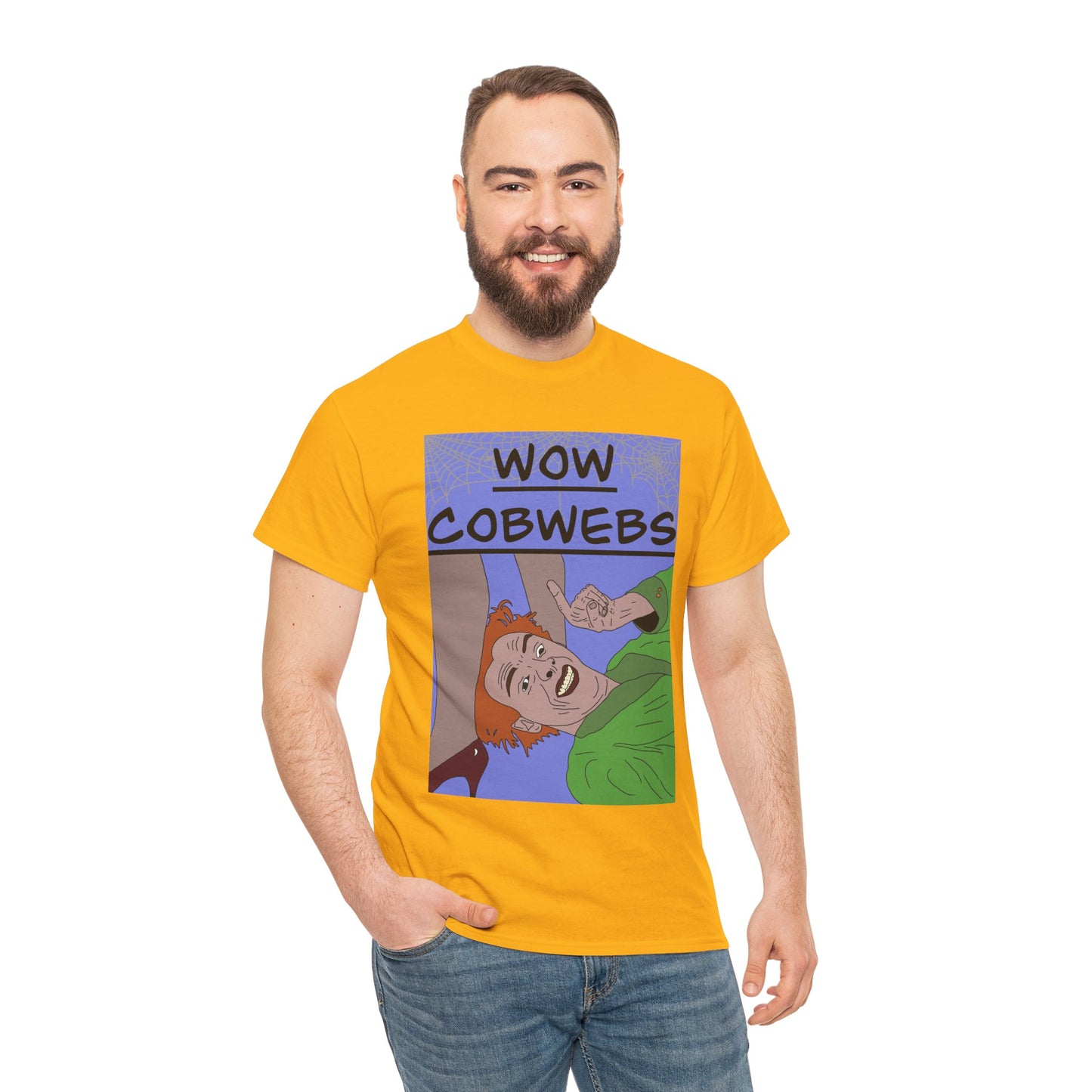 Drop Dead Fred T-Shirt — Funny "Wow Cobwebs" Retro Cartoon Tee
