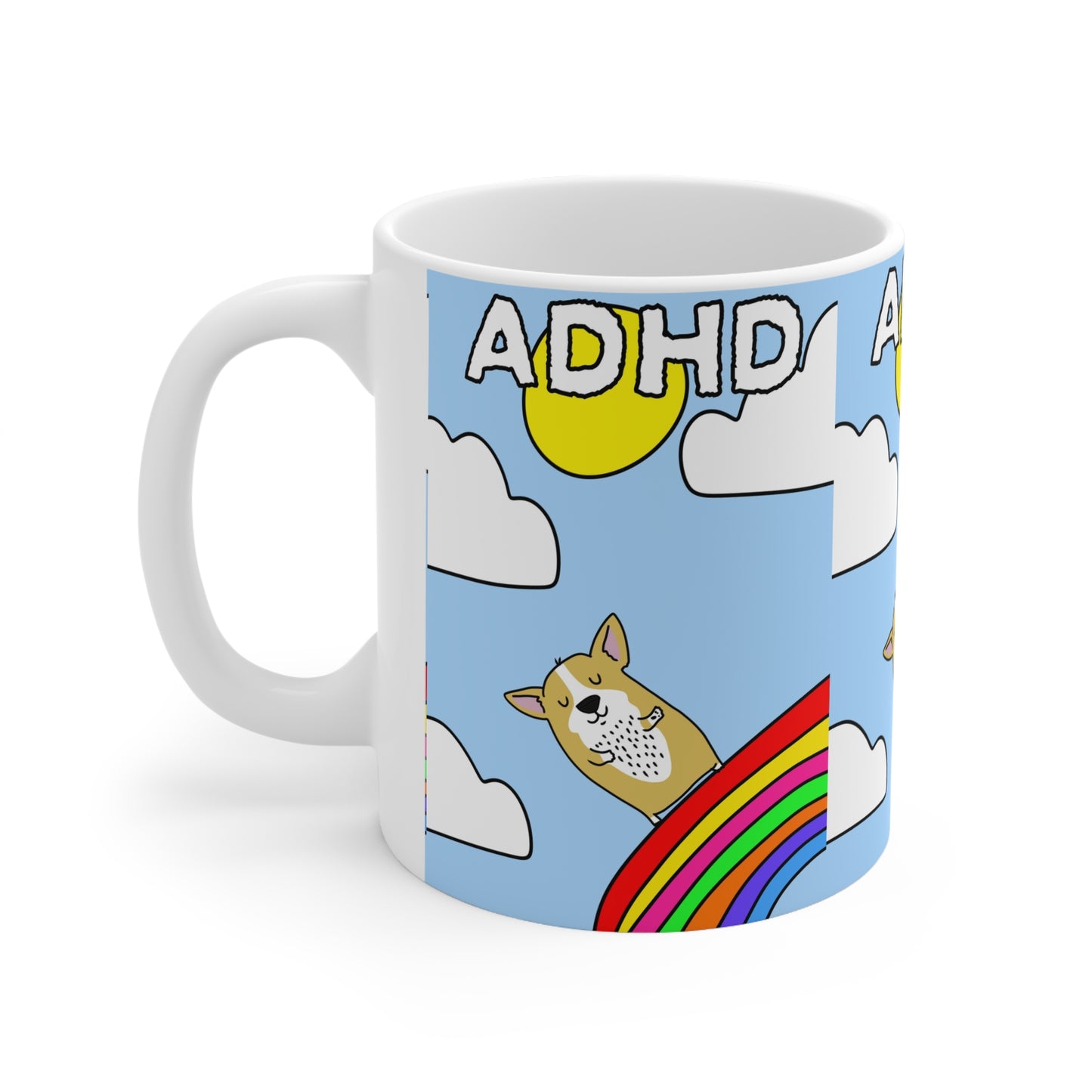 ADHD Dog | Neurodivergent Mug | More Jam