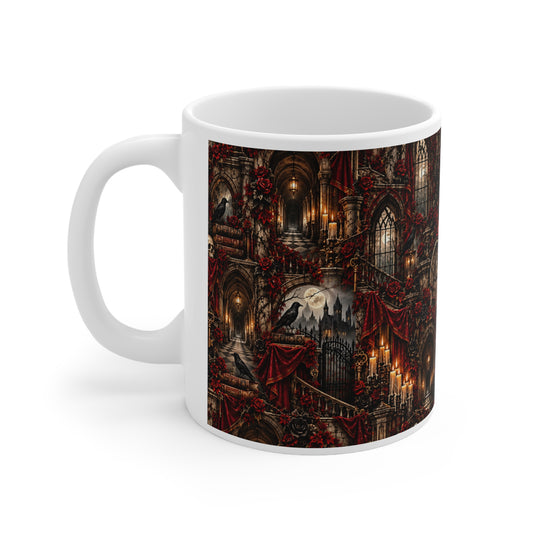 Gothic Church | Patterned Mug | More Jam