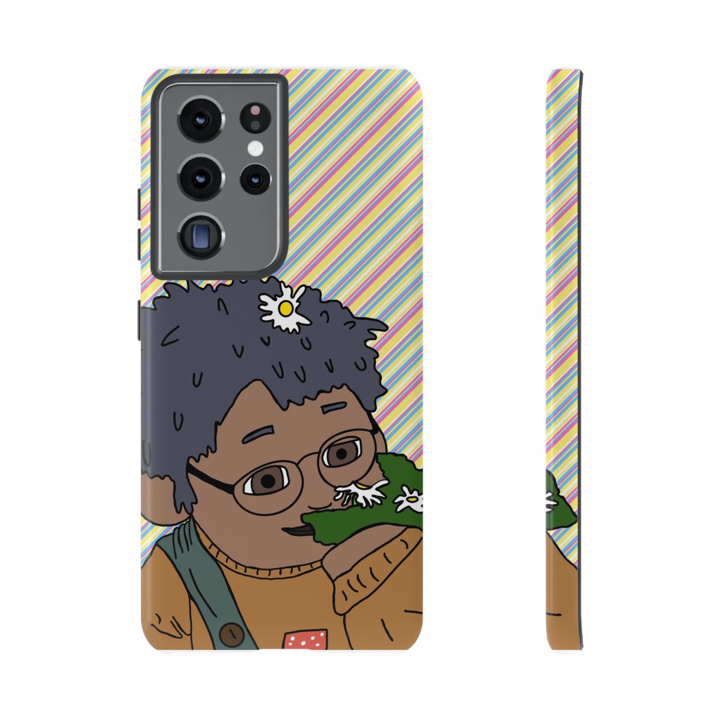 Cute Flowers Tom Phone Case —