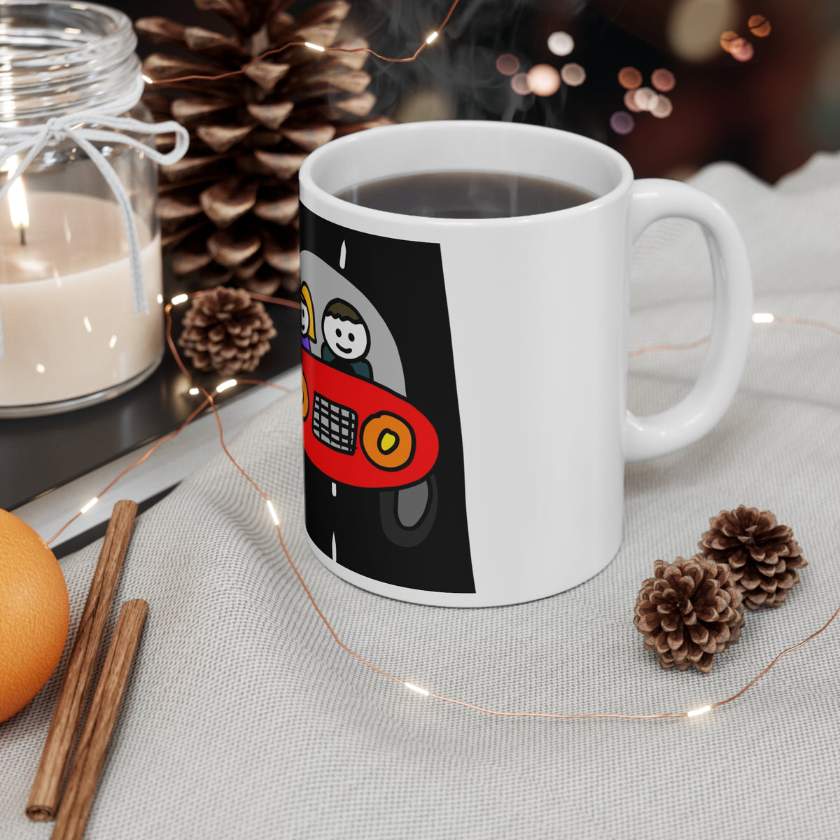 Driving Home For Christmas | Christmas Mug | More Jam