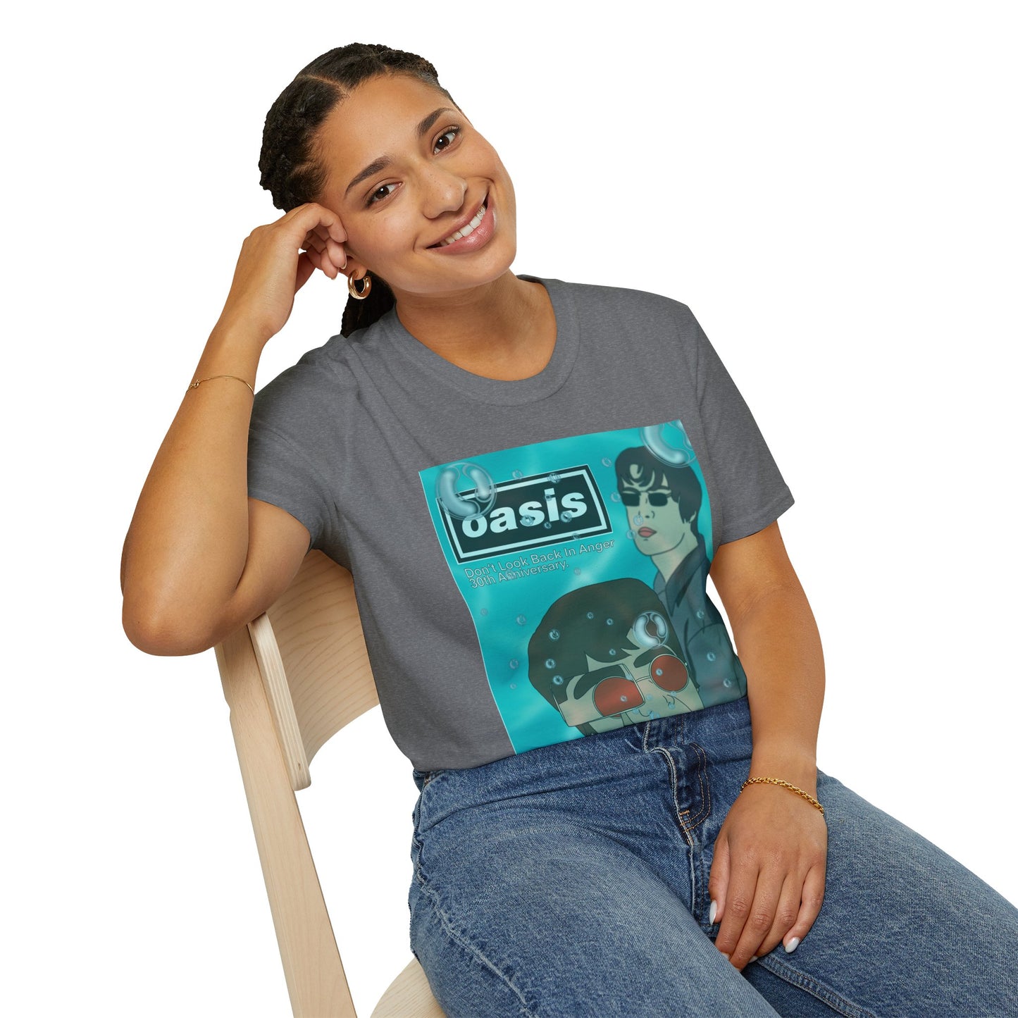 Oasis Don’t Look Back In Anger 30th Anniversary T Shirt | More Jam