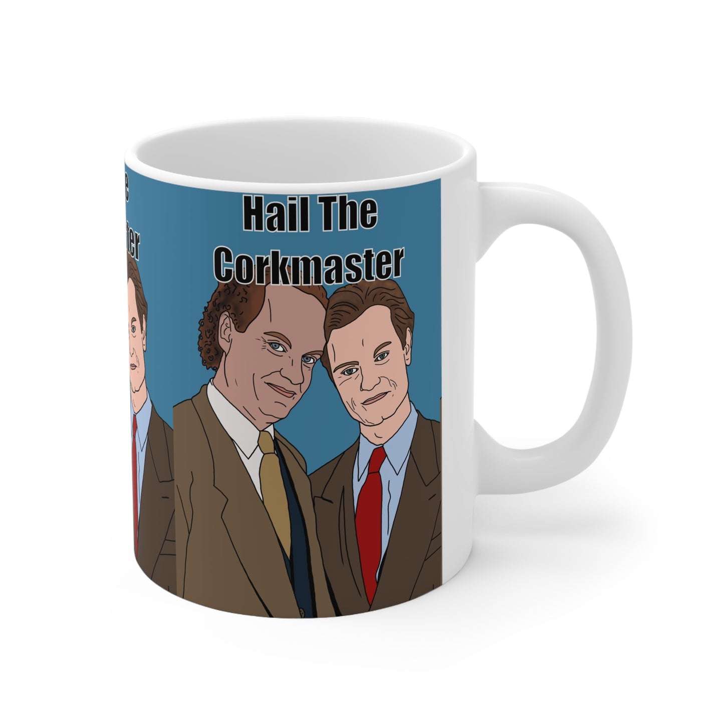 Frasier & Niles Corkmaster Ceramic Coffee Cups