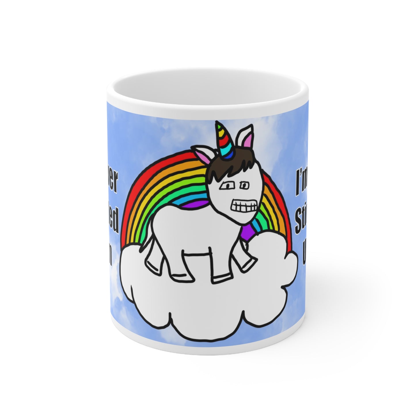 Over Stmulated Unicorn | Funny Mug | More Jam