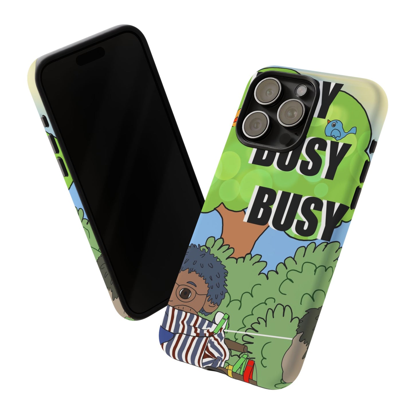 Phone Case — "Busy Busy Busy"
