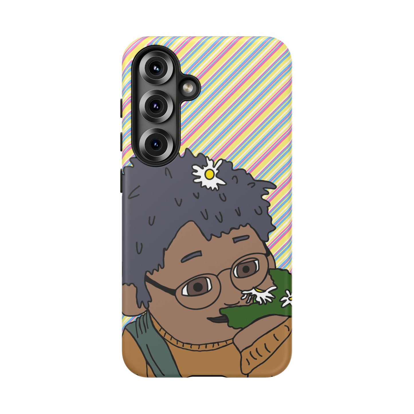 Cute Flowers Tom Phone Case —