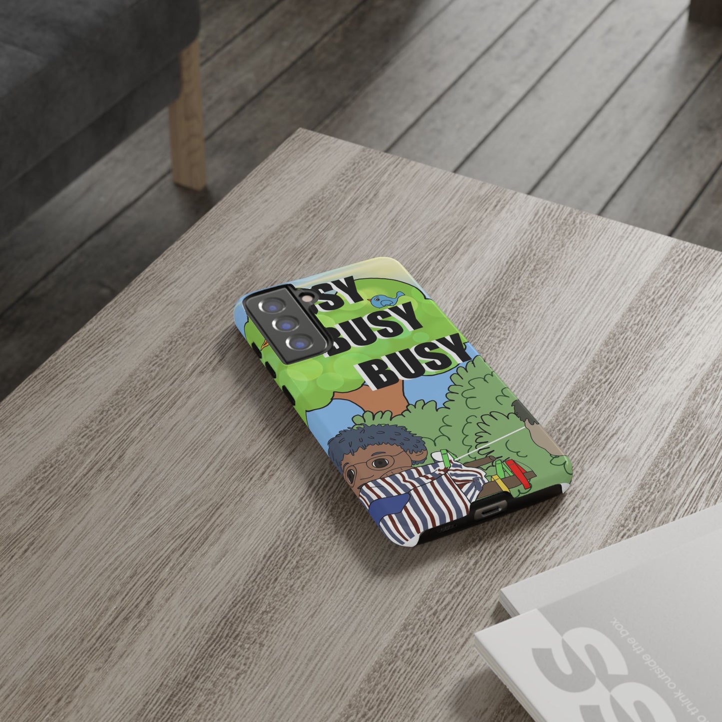 Phone Case — "Busy Busy Busy"