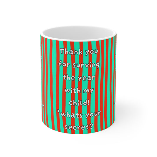 Surviving The Year | Teacher Mug | More Jam