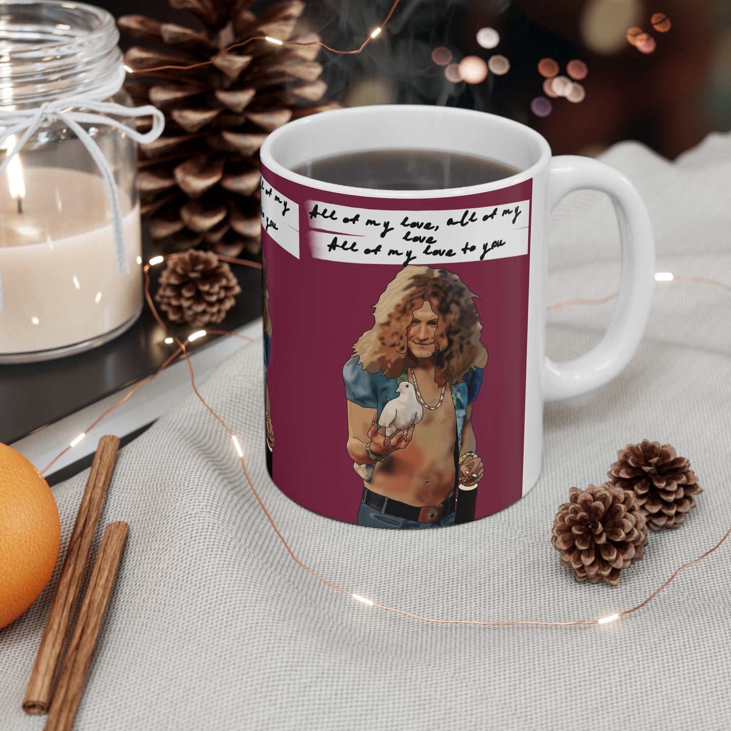 Robert Plant Led Zeppelin Mug