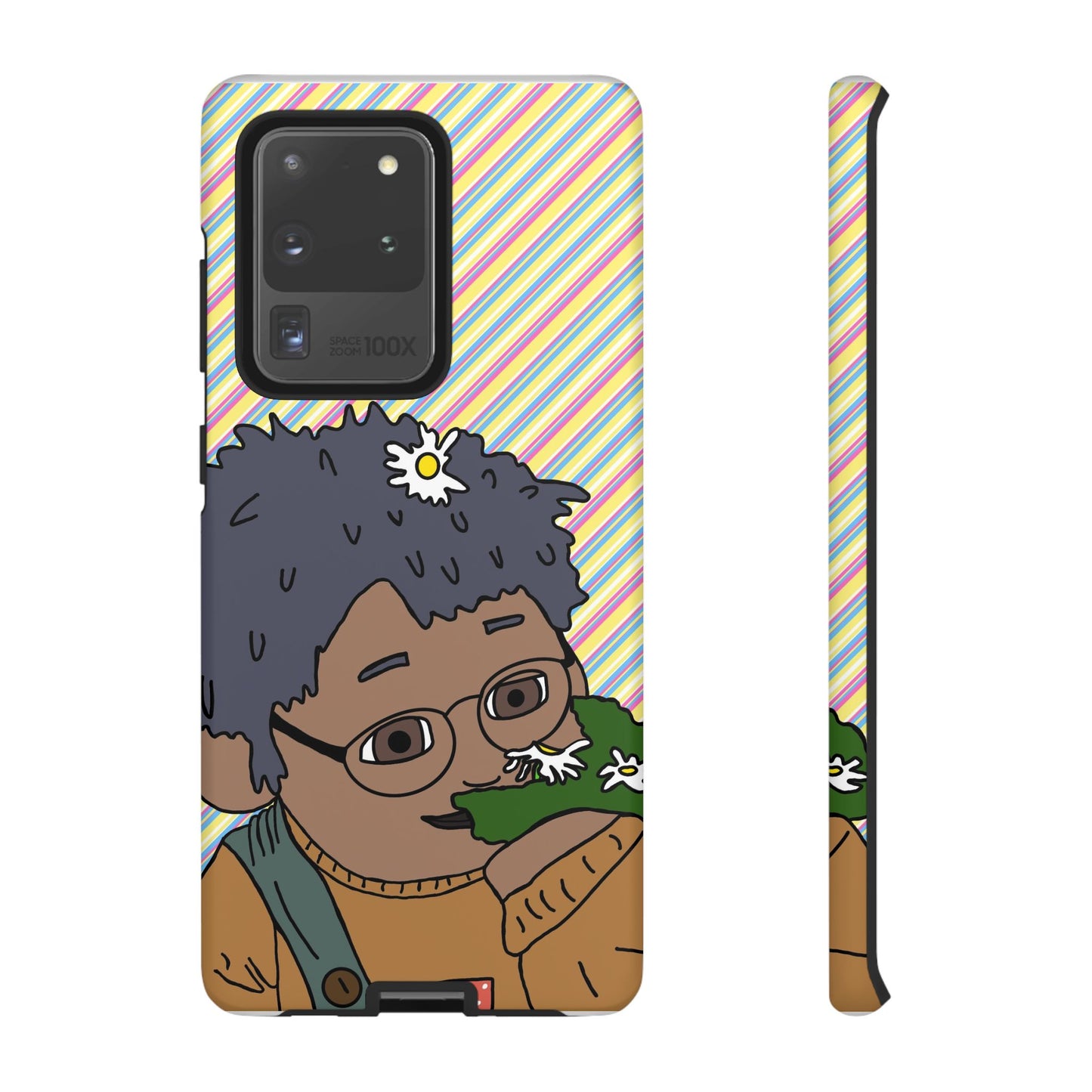 Cute Flowers Tom Phone Case —