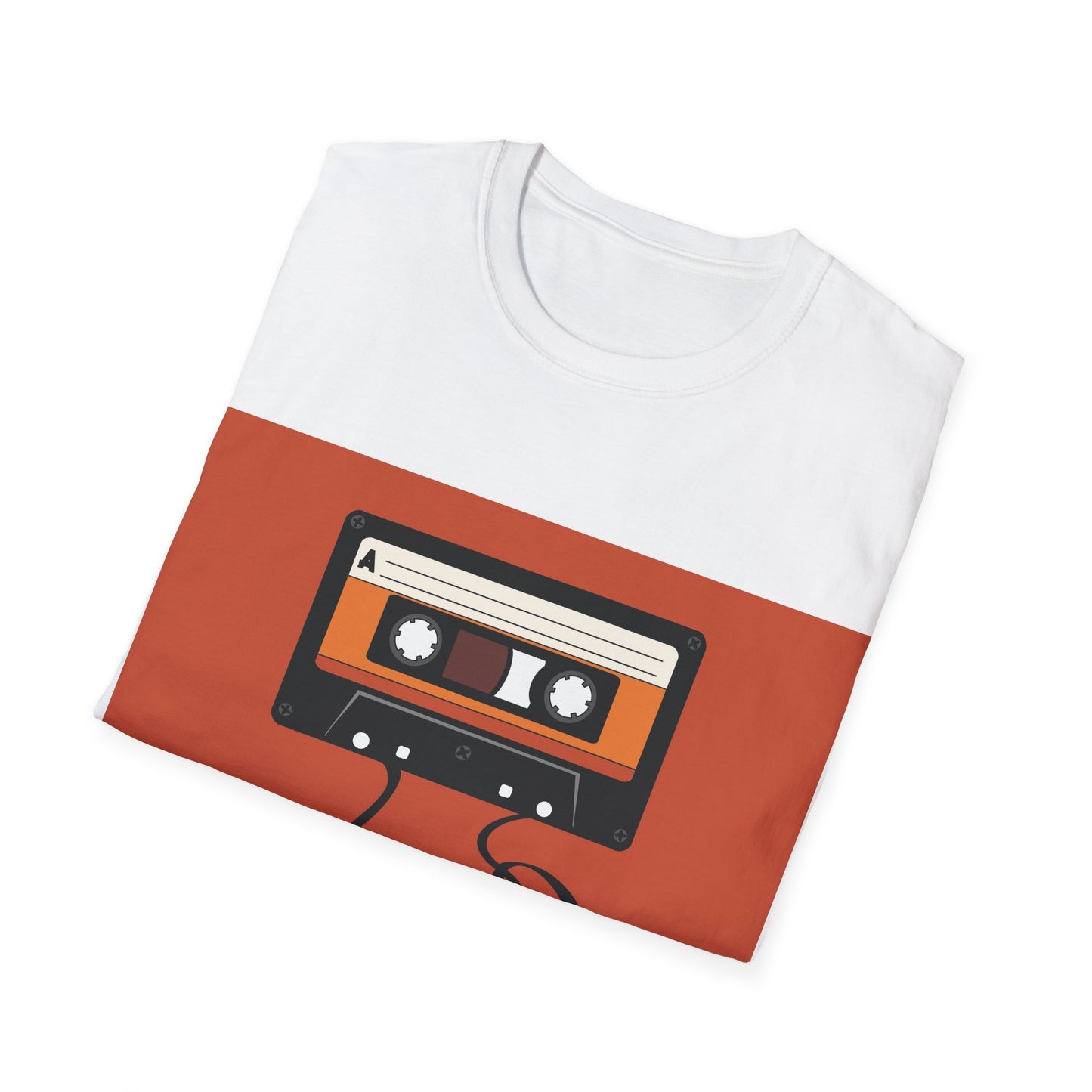Retro Cassette Tape T-Shirt — Vintage Music Graphic Tee