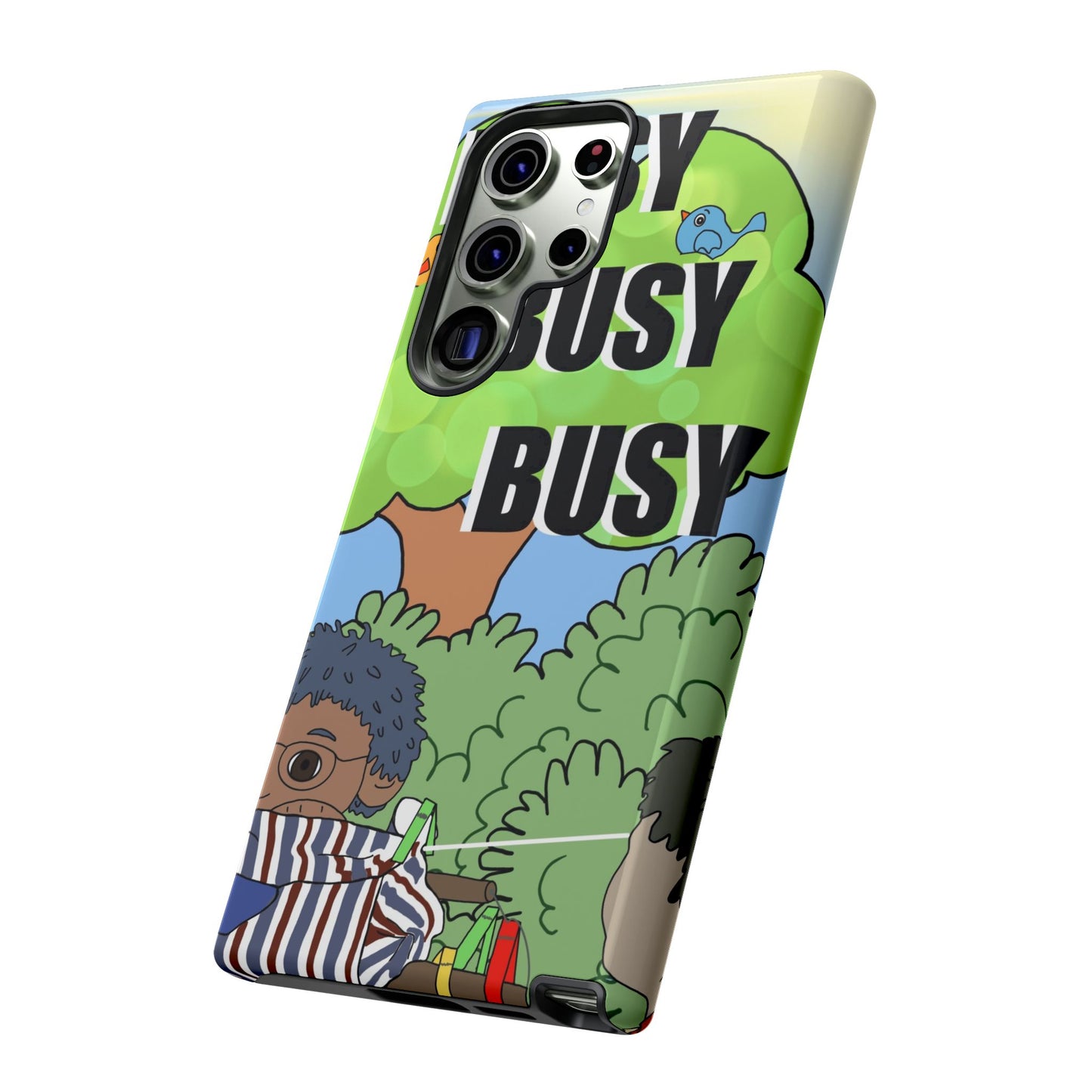 Phone Case — "Busy Busy Busy"