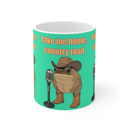 Country Toad | Funny Mug | More Jam