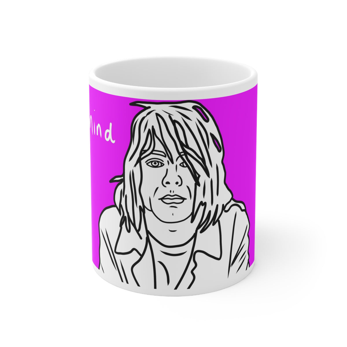 Kurt Cobain Nevermind | Nirvana Mug | More Jam