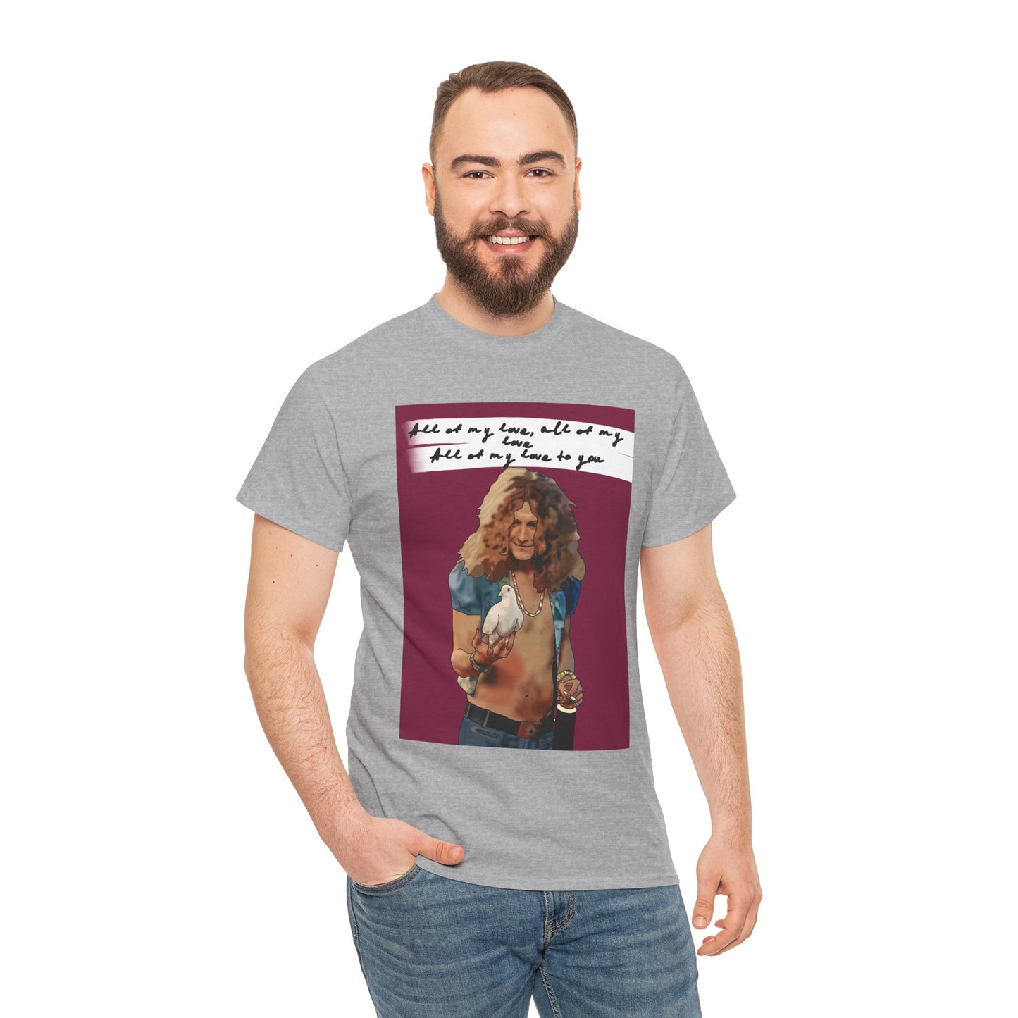 Robert Plant Led Zeppelin lyrics t shirt