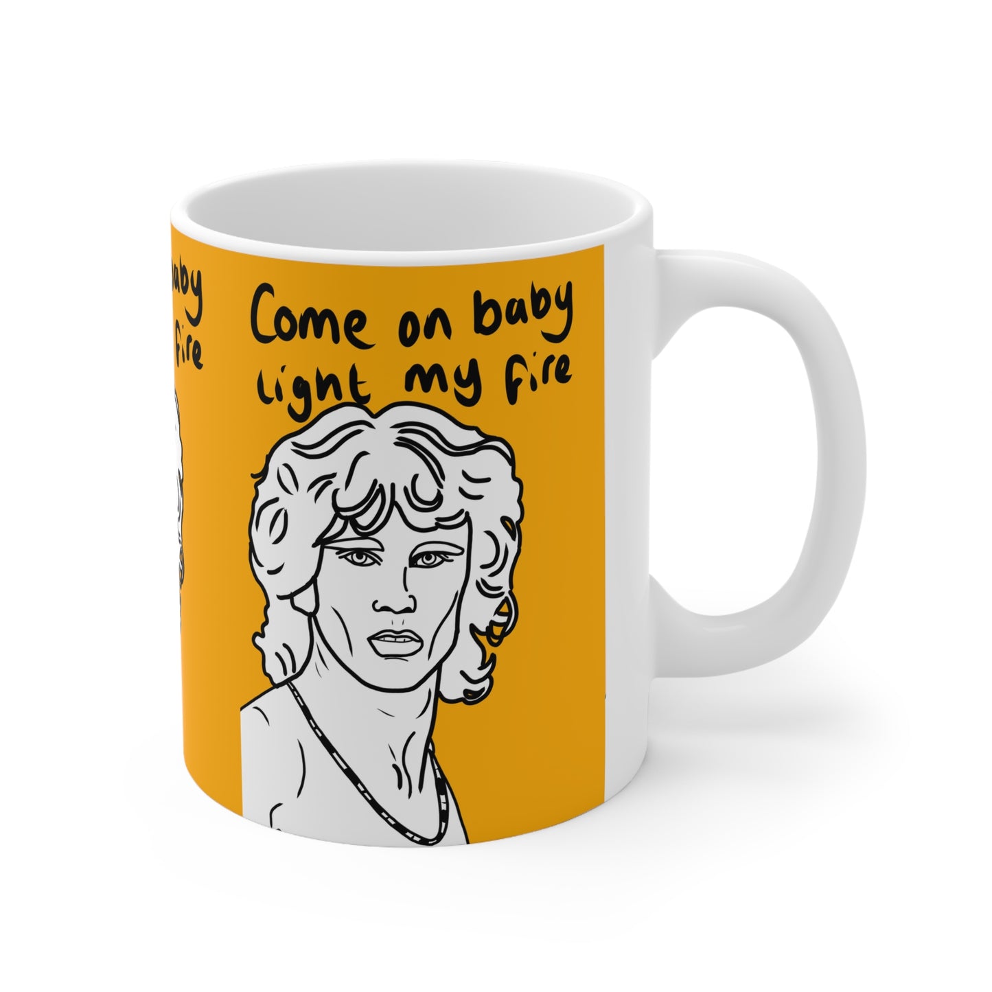 The Doors | Jim Morrison Light My Fire Mug | More Jam