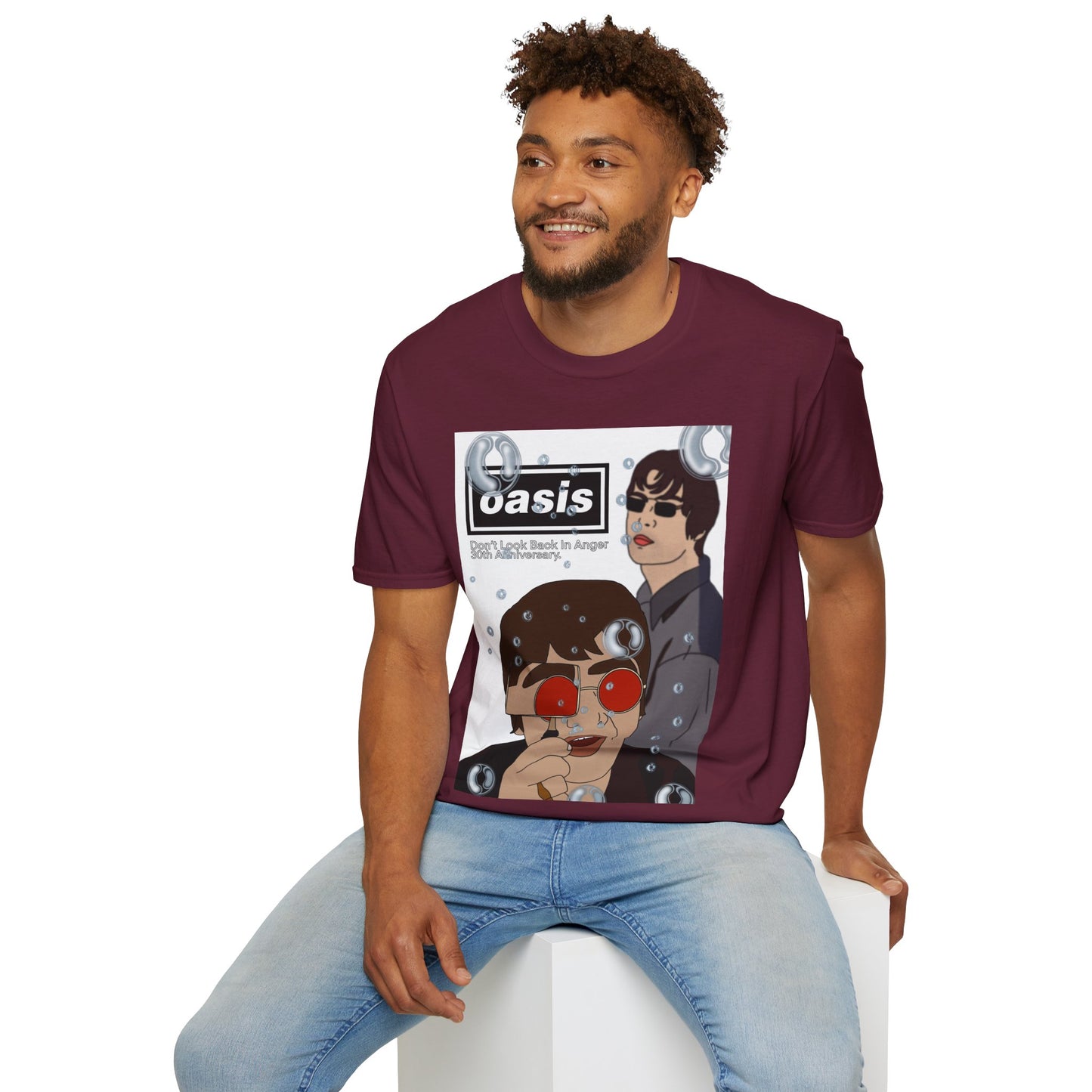 Oasis Don’t Look Back In Anger 30th Anniversary T-Shirt | More Jam