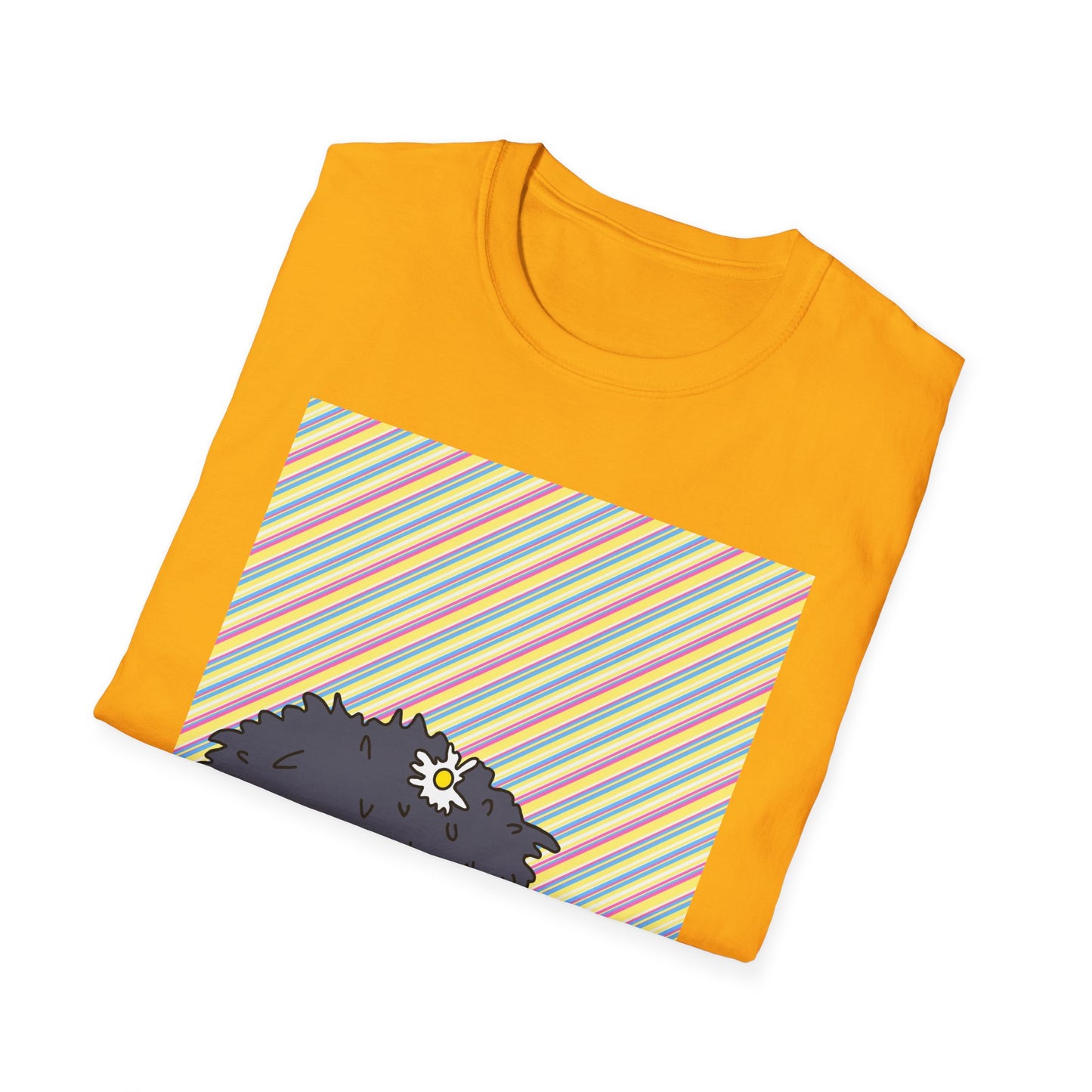 Retro T‑Shirt — Tom Sniffing Flowers Graphic Tee