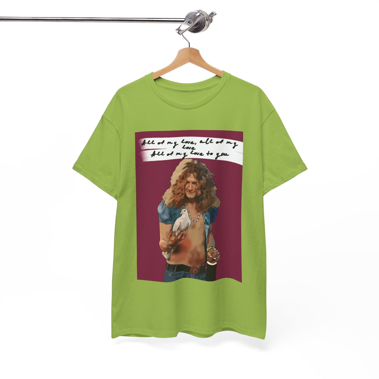 Robert Plant Led Zeppelin lyrics t shirt