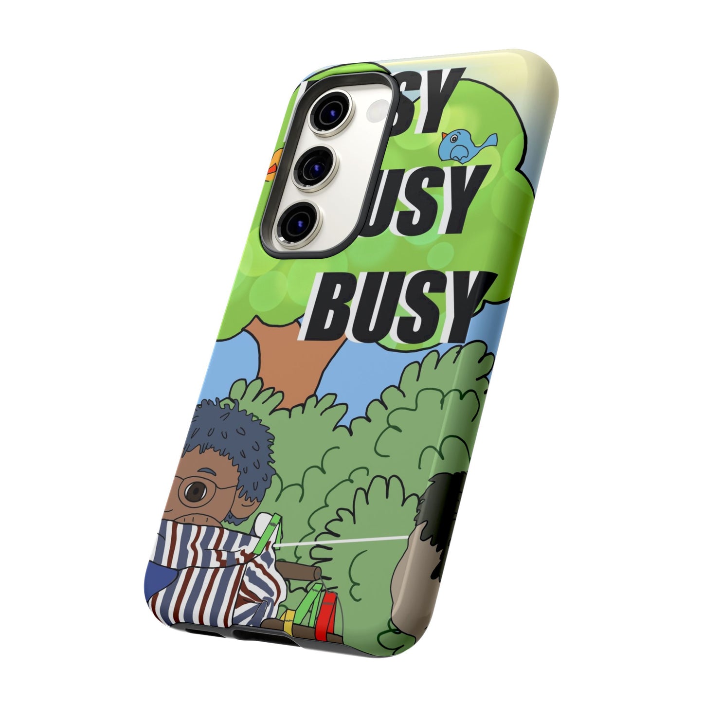 Phone Case — "Busy Busy Busy"