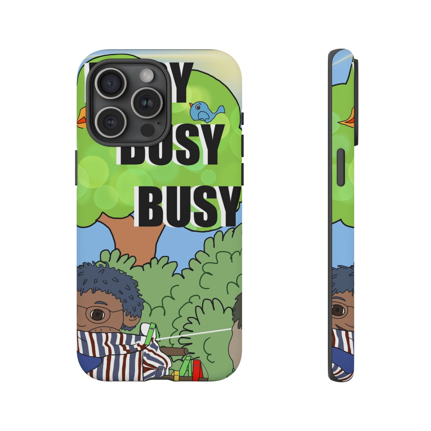 Phone Case — "Busy Busy Busy"