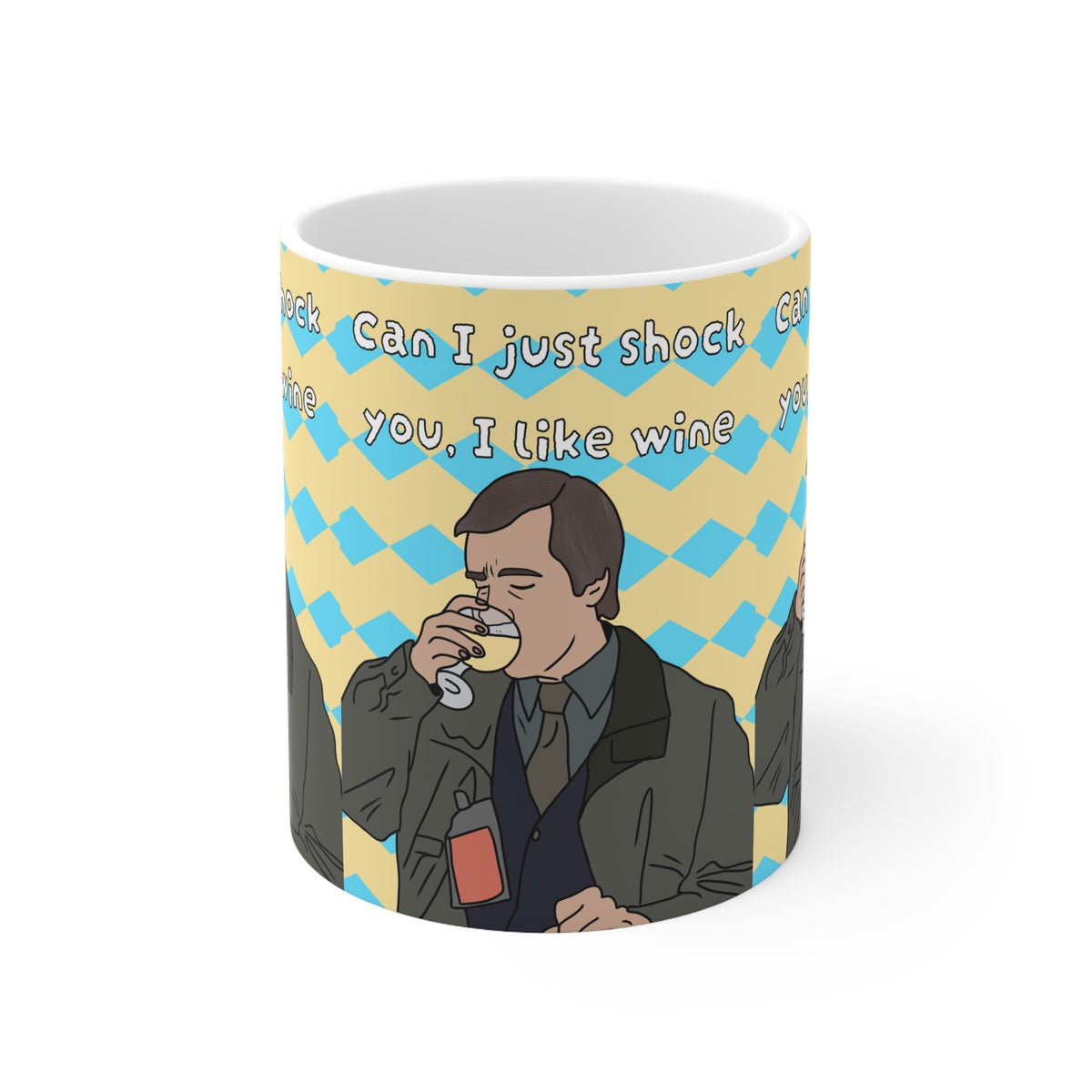 Alan Partridge | Can I Just Shock You Mug | More Jam