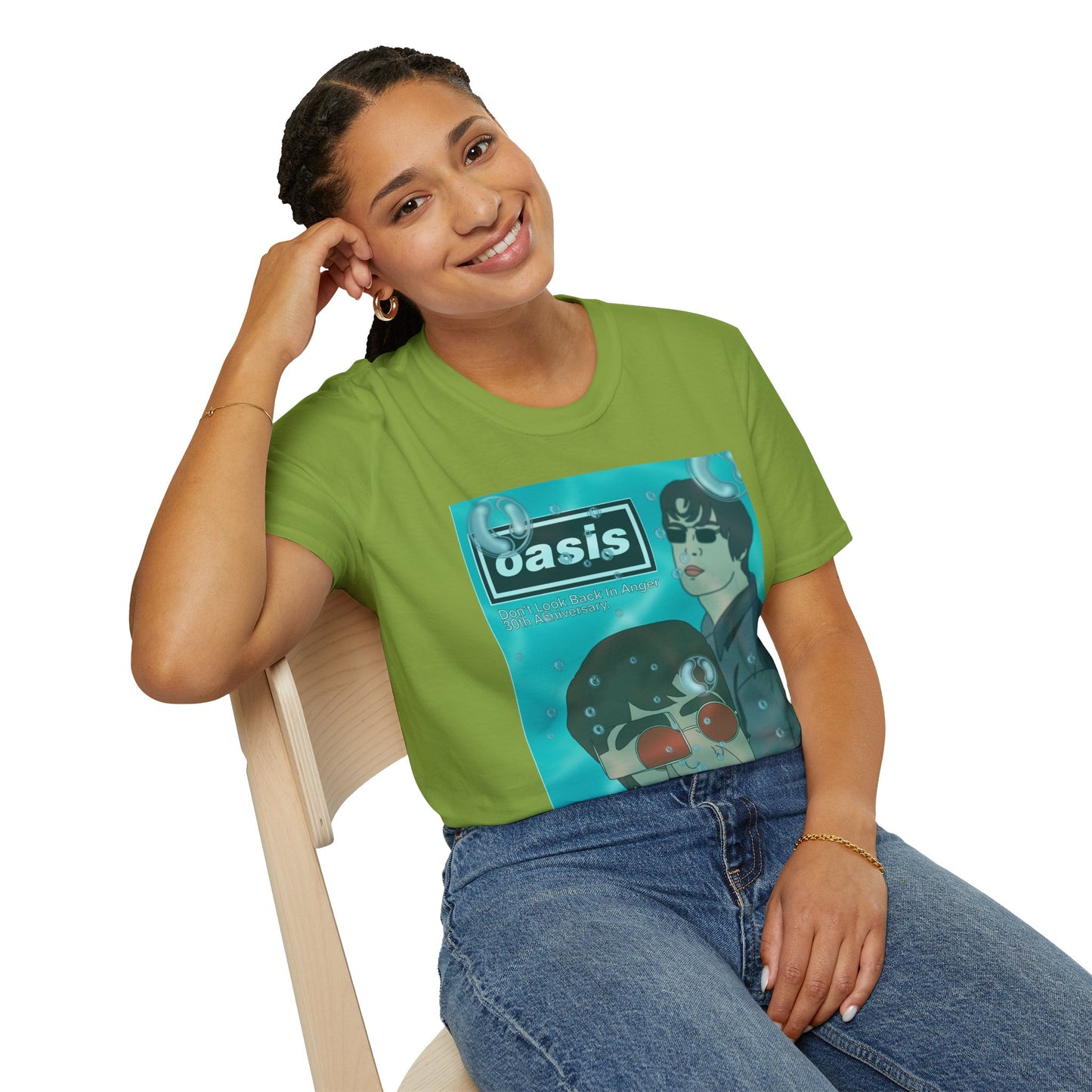 Oasis Don’t Look Back In Anger 30th Anniversary T Shirt | More Jam