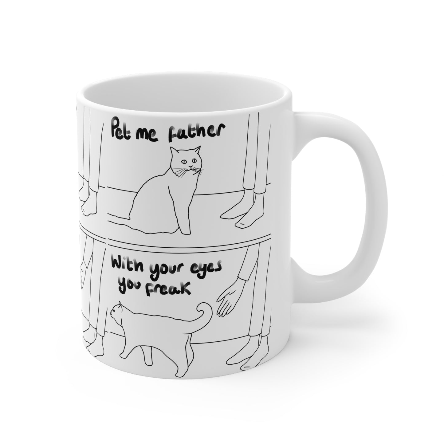 Cat Dad Mug | Funny Mug | More Jam