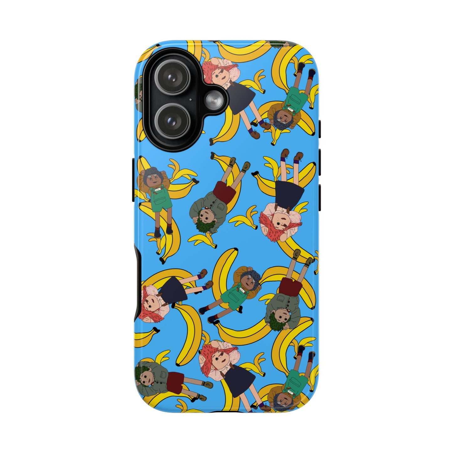Banana Tots Pattern Phone Case — Cute Cartoon Phone Cover