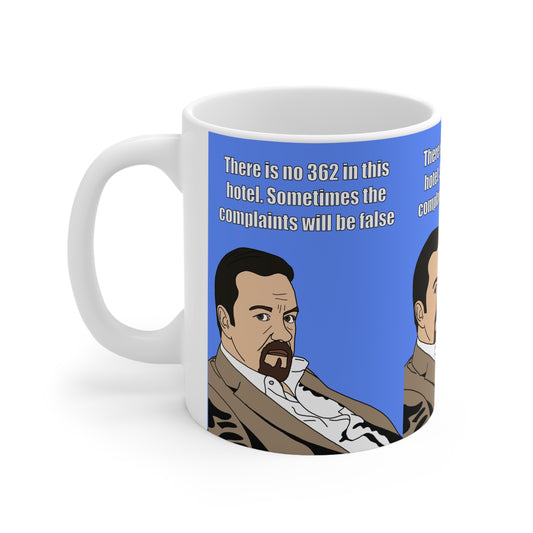 The Office | David Brent There Is No Room 362 In This Hotel Mug | More Jam