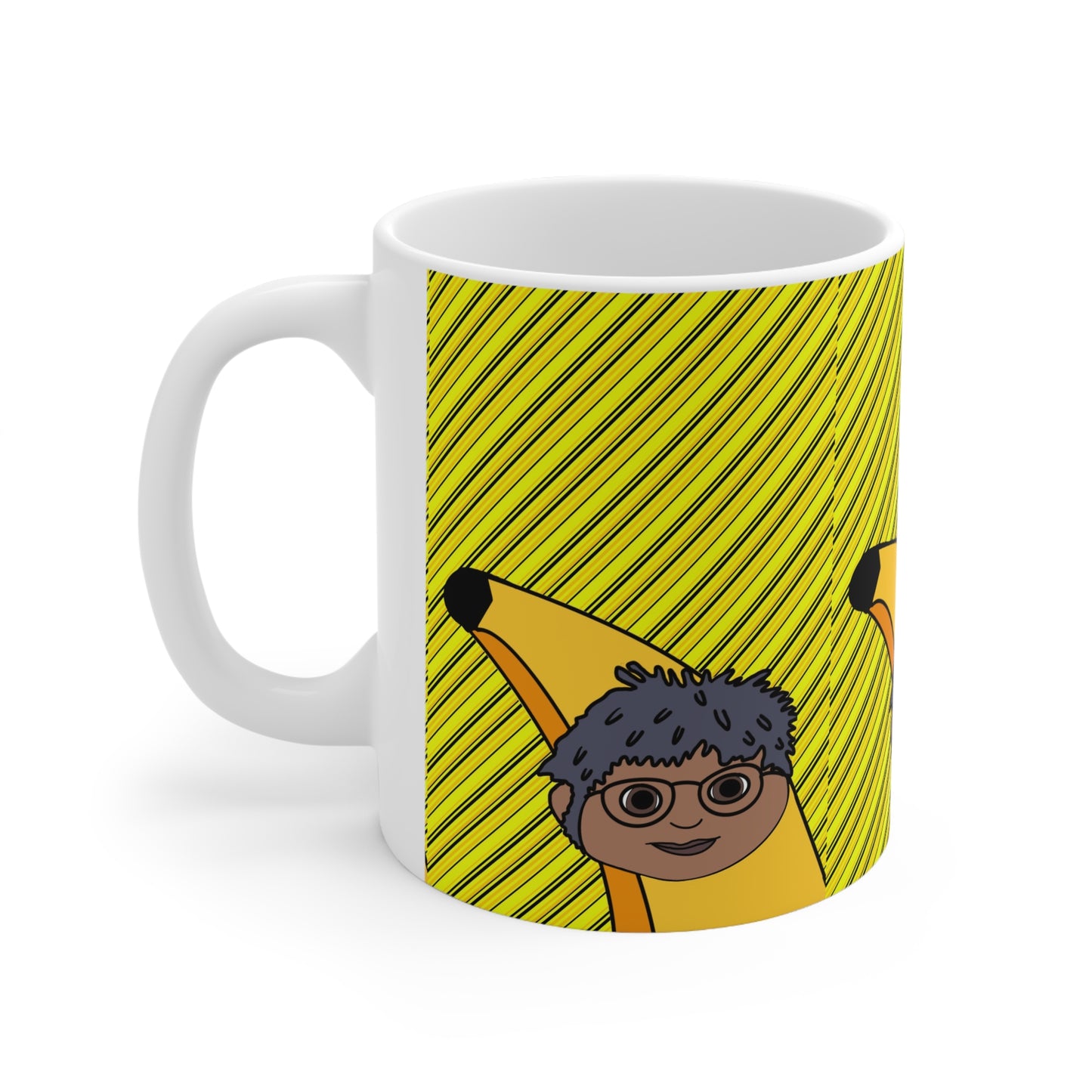 Banana Costume Tom Mug — Cute Coffee Cup (11oz & 15oz)