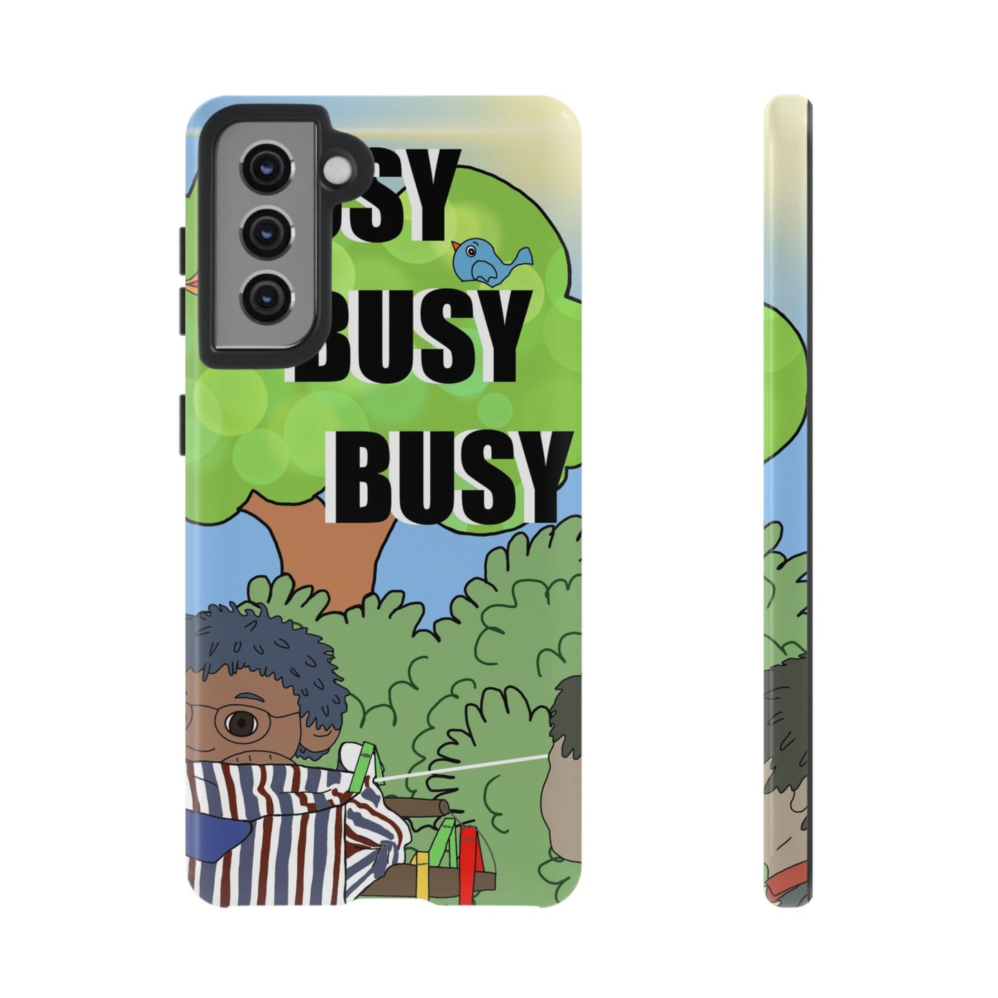 Phone Case — "Busy Busy Busy"