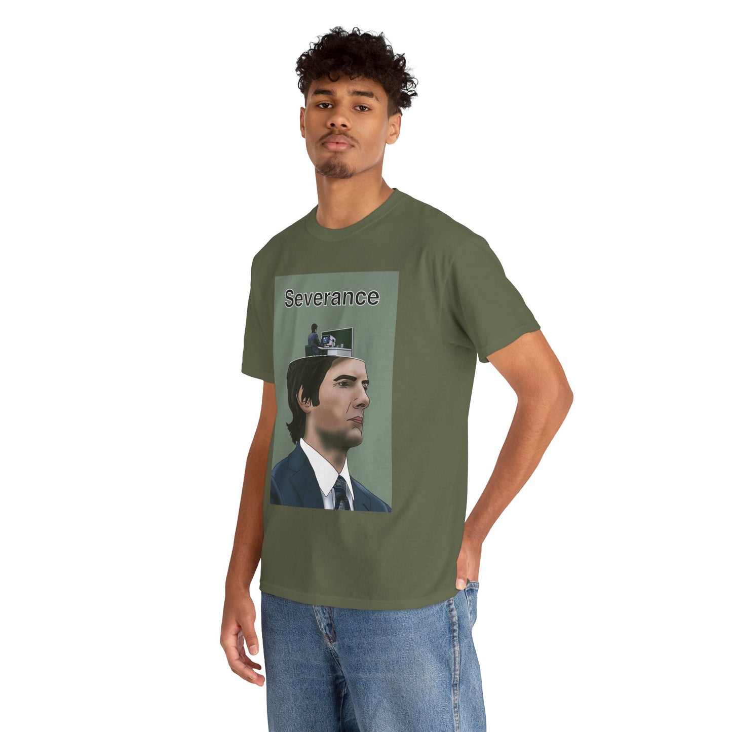 Severance Tee — Minimalist TV-Series Graphic T-Shirt