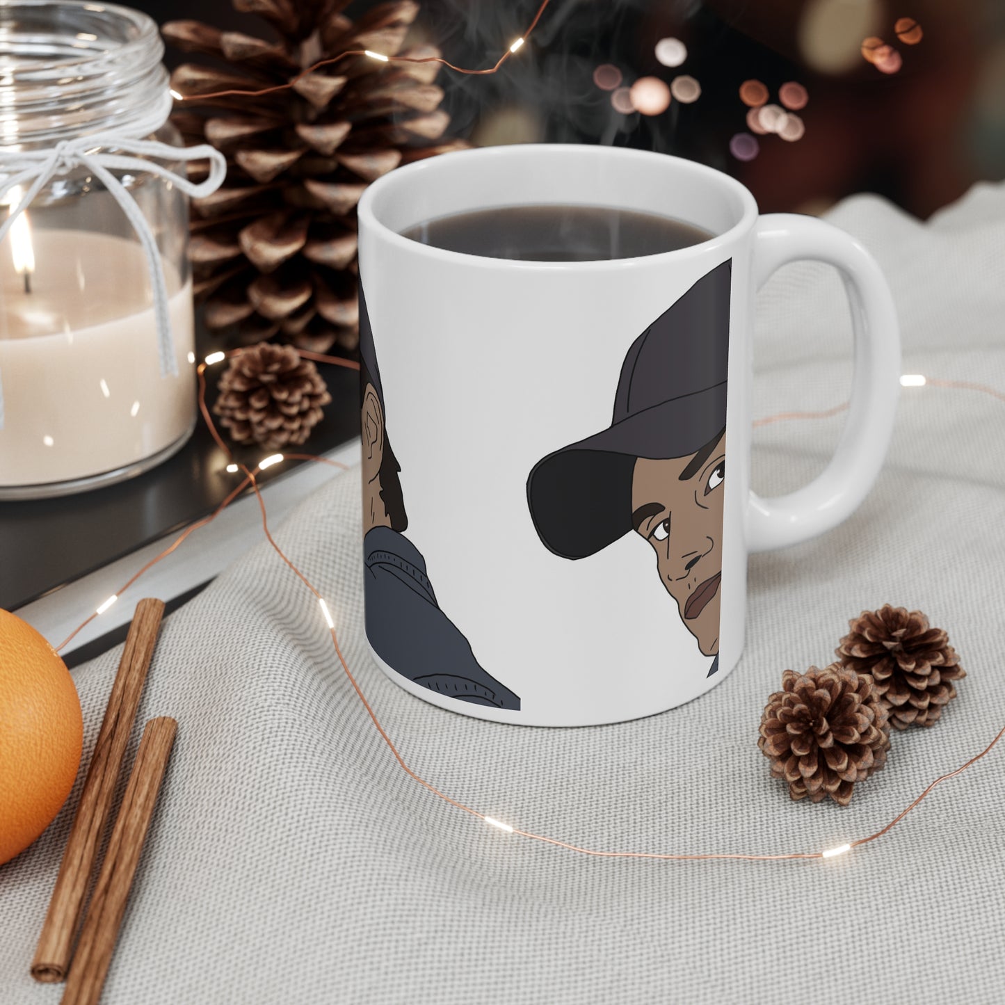 Netflix You Joe Portrait Ceramic Coffee Mug – 11oz & 15oz