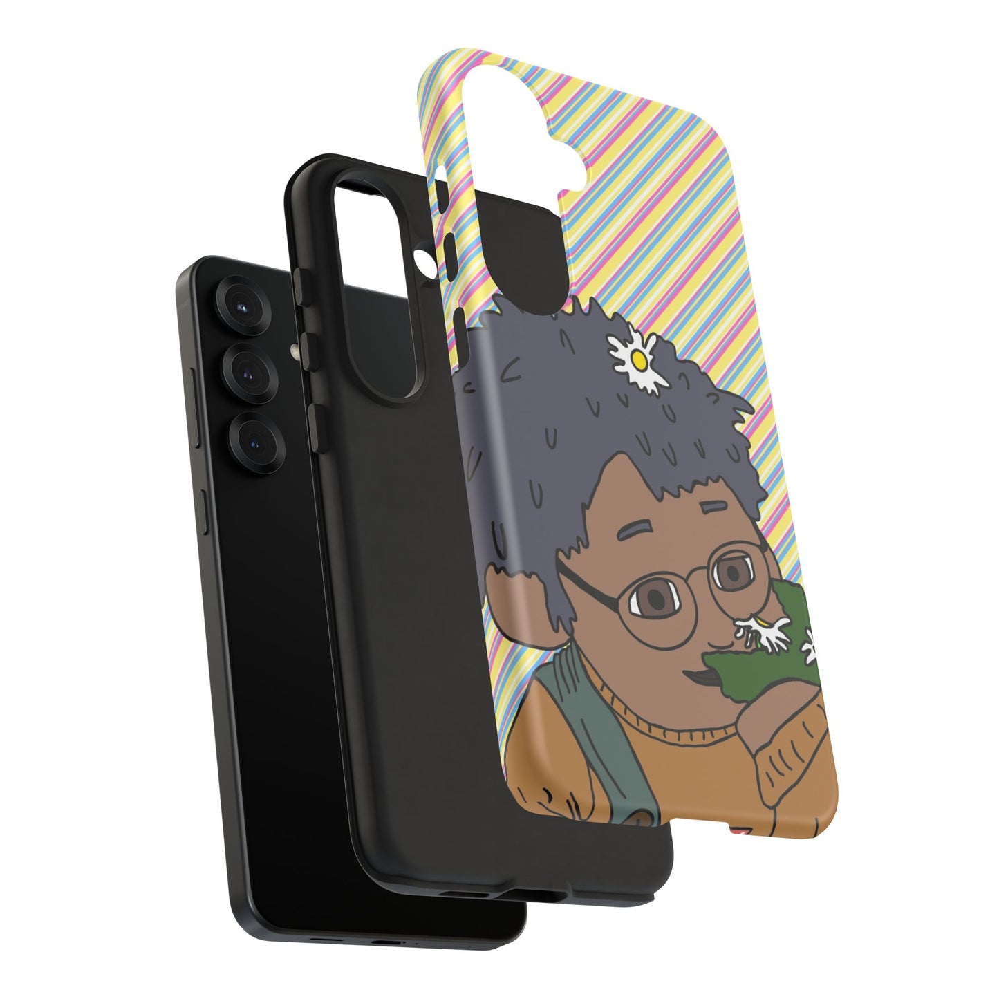 Cute Flowers Tom Phone Case —