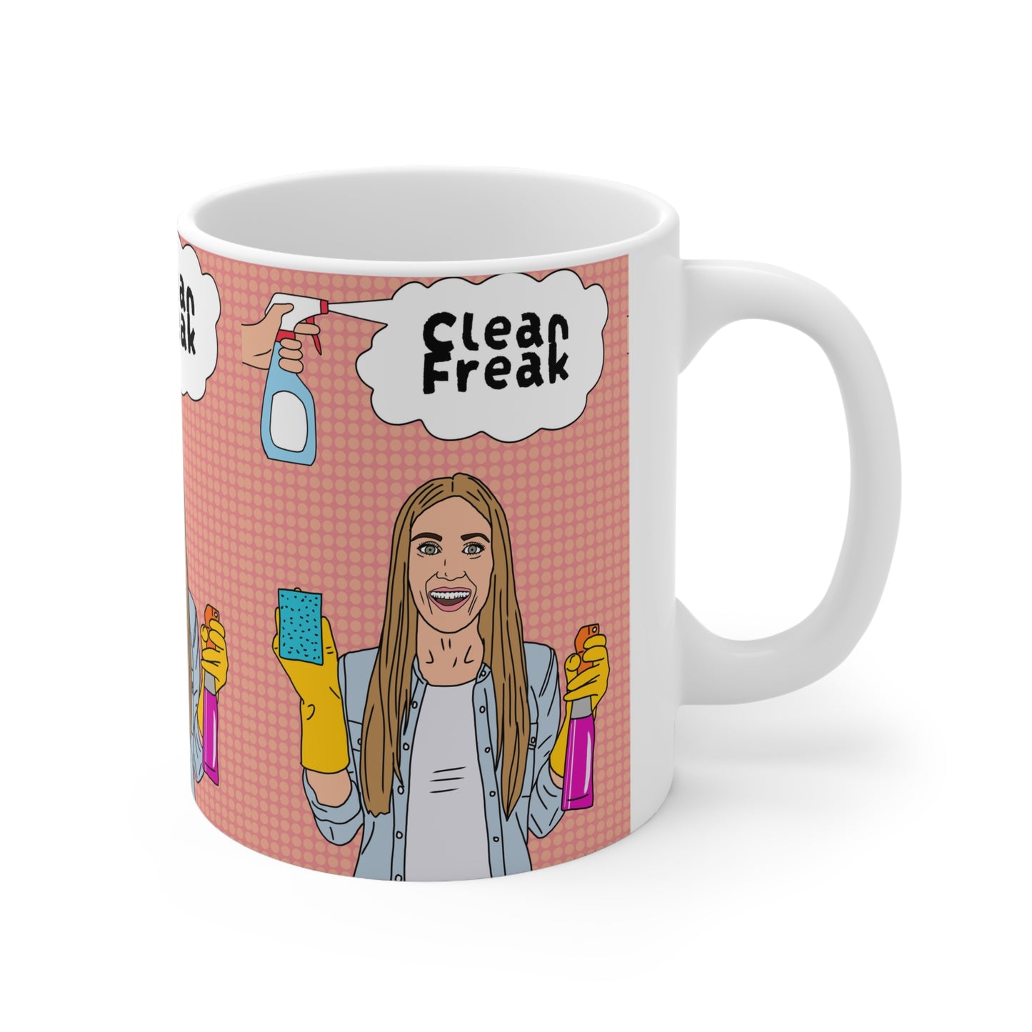 Clean Freak | Funny Mug | More Jam